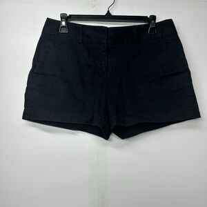Ann Taylor LOFT Women’s Shorts Size 4 Black Chino Style 3.5” Inseam 33” Waist